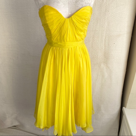 Neiman Marcus Dresses & Skirts - Y2K S Silk Hollywood Dress Cocktail Midi Strapless